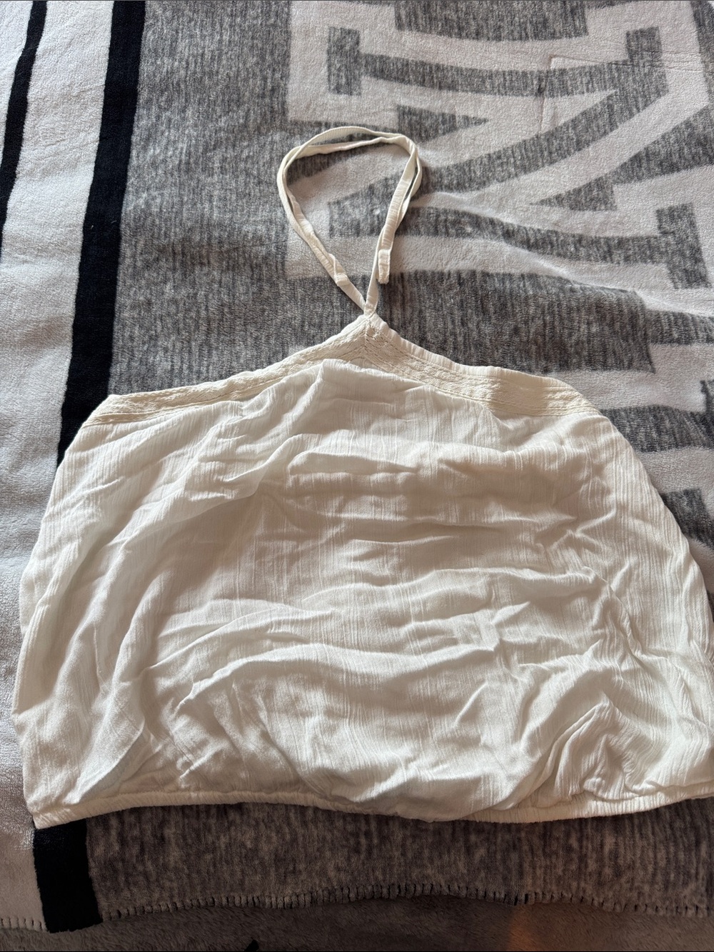Hollister off white halter